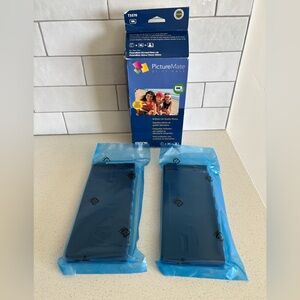 2-Pack Genuine EPSON T5570 Picture Mate Print Pack 100 Glossy Sheets & Ink NEW